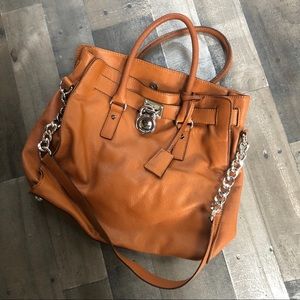 Michael Kors Hamilton Saffiano Leather Handbag